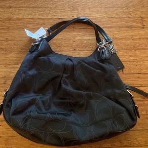 Black Coach Hobo Bag - New with Tags